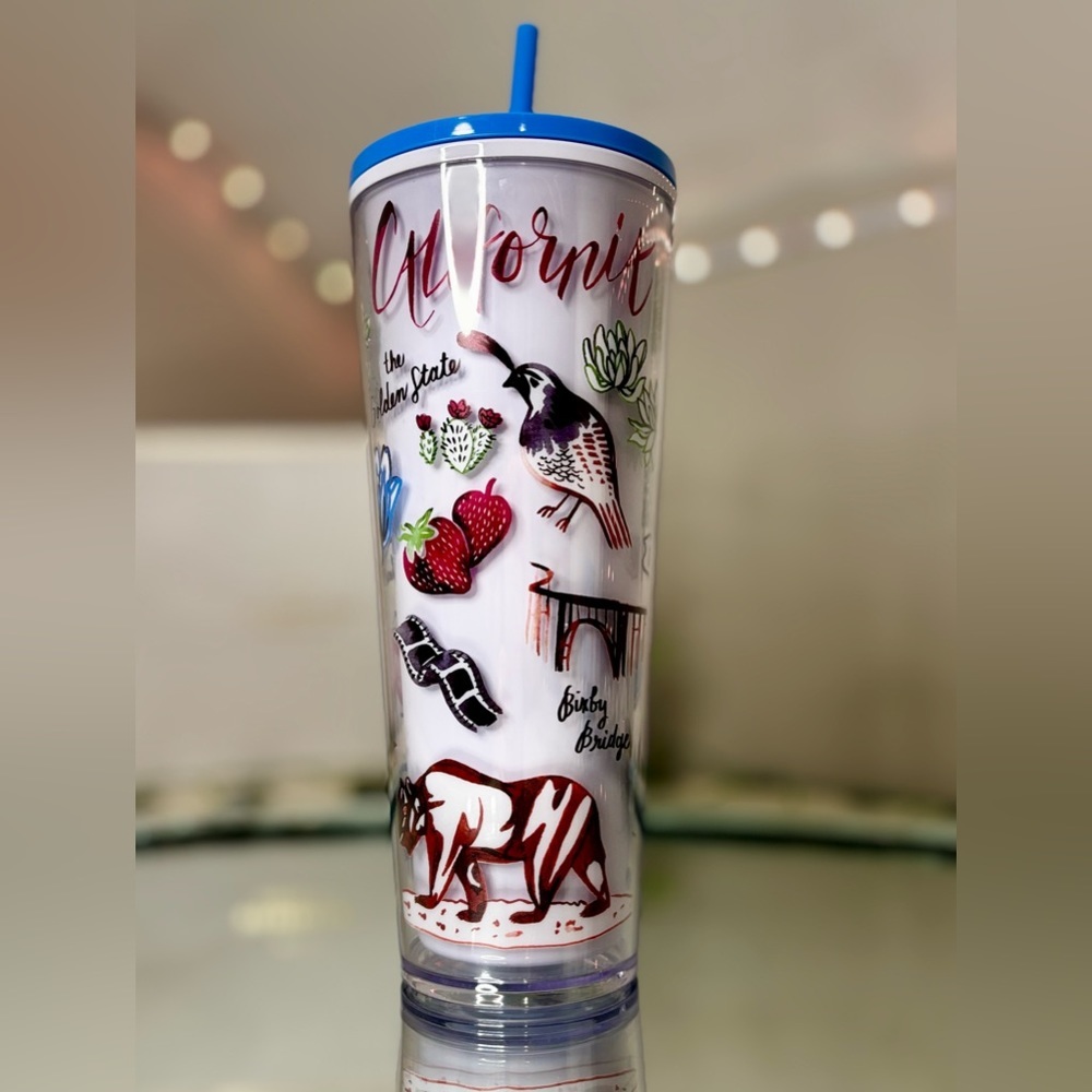 Starbucks California 24oz Venti Cold Cup Traveler Tumbler